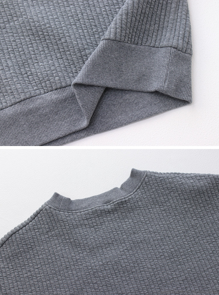 prit（プリット） コールキルトクルーネックプルオーバー P90611 長袖