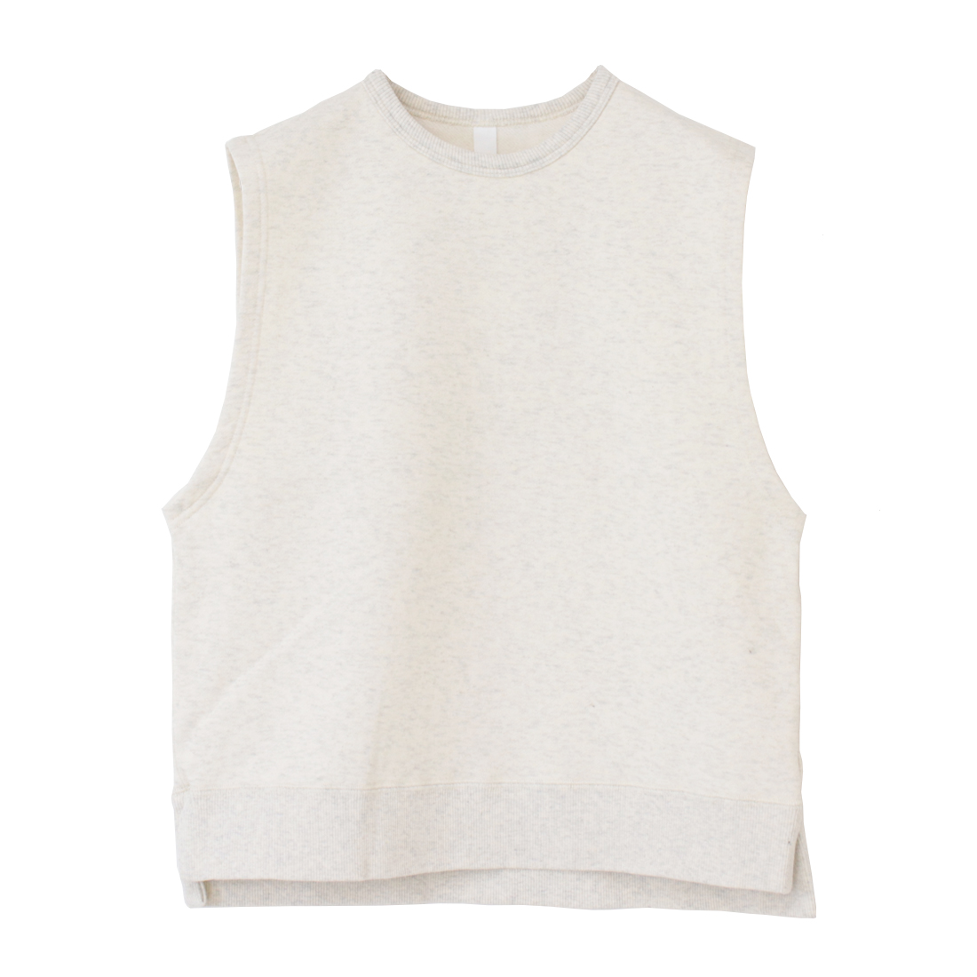 プリット prit 30/10裏毛起毛プルオーバーベスト P90646 スウェット 無地 日本製 レディース 2025秋冬 | prit | 01