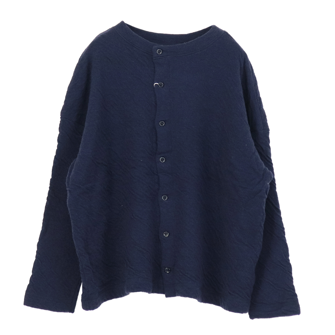 プリット prit ウール綿接結2wayワイドカーディガン P90656 日本製 ボタン 羽織 長袖 無地 トップス レディース prit（プリット） ウール綿接結2wayワイドカーディガン P90656 日本製