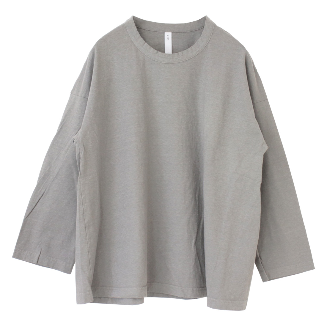 プリット prit リサイクルムラ糸天竺フレアプルオーバー P90663 Tシャツ ロンT 長袖 日本製 レディース 2025秋冬 | prit | 03