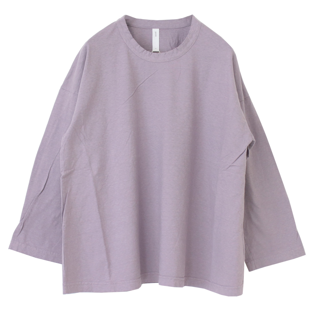 プリット prit リサイクルムラ糸天竺フレアプルオーバー P90663 Tシャツ ロンT 長袖 日本製 レディース 2025秋冬 | prit | 06