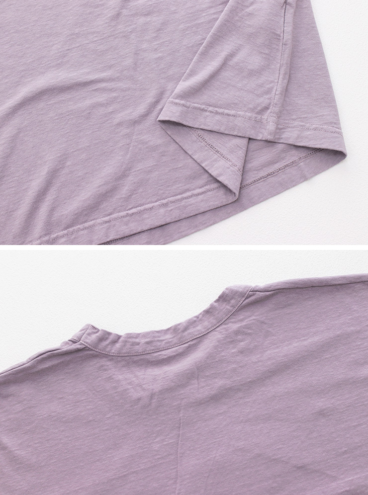 プリット prit リサイクルムラ糸天竺フレアプルオーバー P90663 Tシャツ ロンT 長袖 日本製 レディース 2025秋冬 | prit | 13