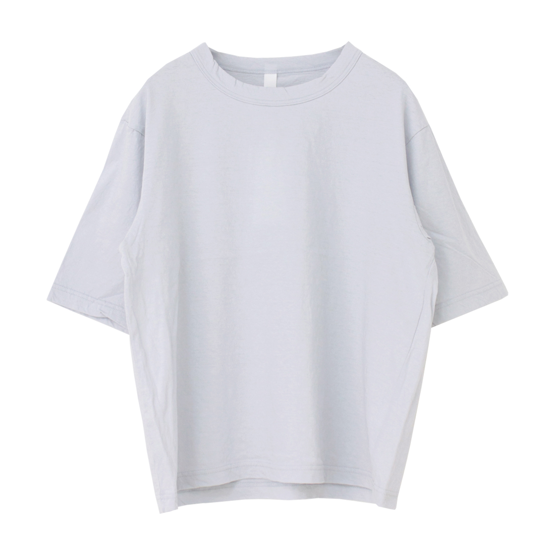 プリット prit 40/1ムラ糸MVSハイゲージ天竺クルーネックTシャツ P92524 日本製 半袖 5分袖 無地 トップス レディース 2025春夏 | prit | 02