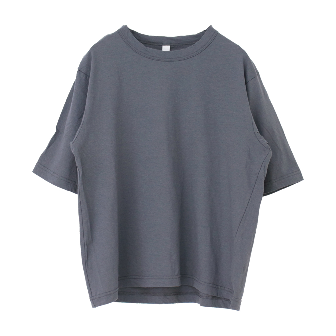 プリット prit 40/1ムラ糸MVSハイゲージ天竺クルーネックTシャツ P92524 日本製 半袖 5分袖 無地 トップス レディース 2025春夏 | prit | 03