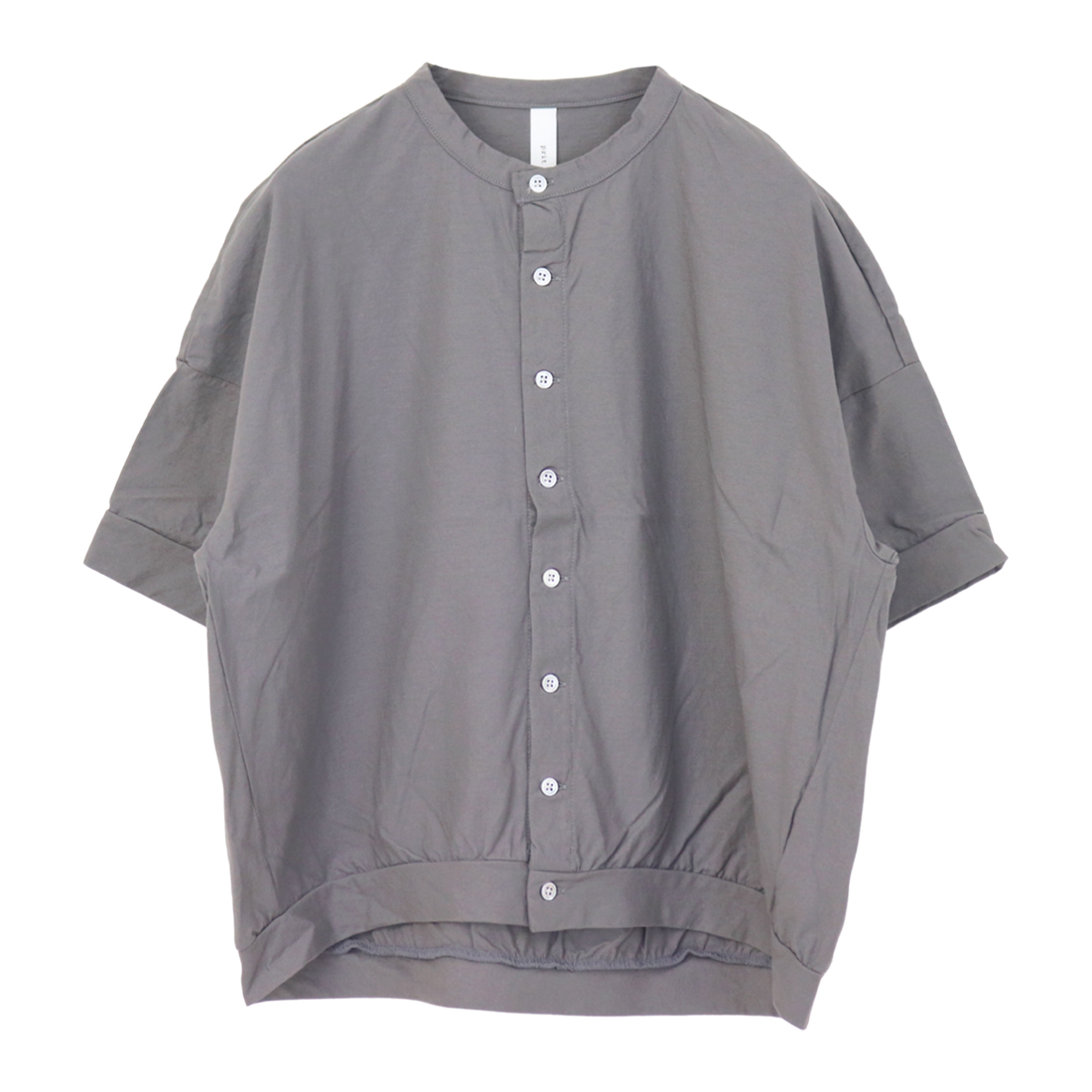 prit（プリット） prit 40/1SZ強撚度詰天竺 クルーネックカーディガン