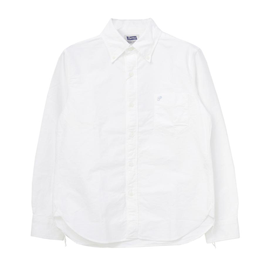 フェローズ PHERROW'S オックスフォードボタンダウンシャツ PBD1 メンズ 日本製 長袖｜more-net2｜02