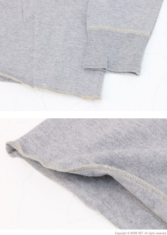 フェローズ PHERROW'S Vガゼット長袖Tシャツ PCT1 メンズ 日本製 クルーネック 無地 | Pherrow's | 08