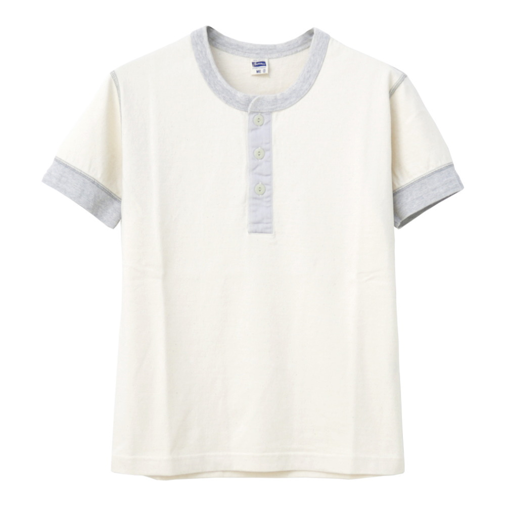 フェローズ PHERROW'S ヘンリーネックTシャツ PCT2-S メンズ 日本製 半袖 無地系｜more-net2｜02