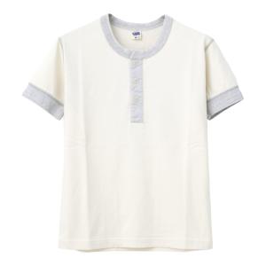 フェローズ PHERROW&apos;S ヘンリーネックTシャツ PCT2-S メンズ 日本製 半袖 無地系