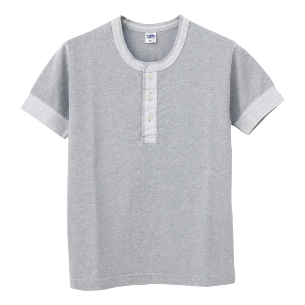 フェローズ ヘンリーネックTシャツ PCT2-S メンズ 日本製 半袖 無地系 PHERROW&apos;S