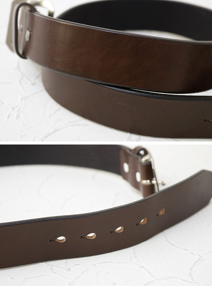 フェローズ PHERROW'S ベンズレザーベルト 40mm巾 PLB1 メンズ 日本製 ギャリソン 革 2025秋冬 | Pherrow's | 06