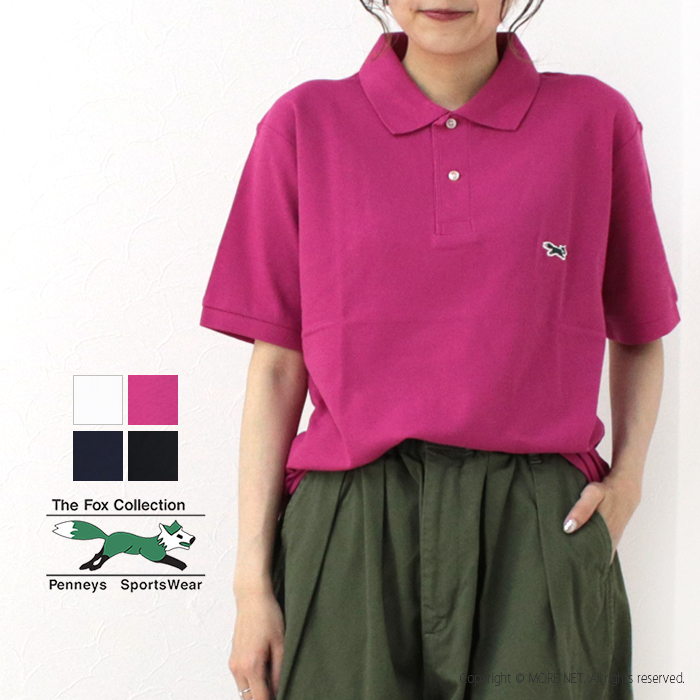 ペニーズ PENNEY&apos;S THE FOX POLO SHIRTS ポロシャツ PN20S025RT...