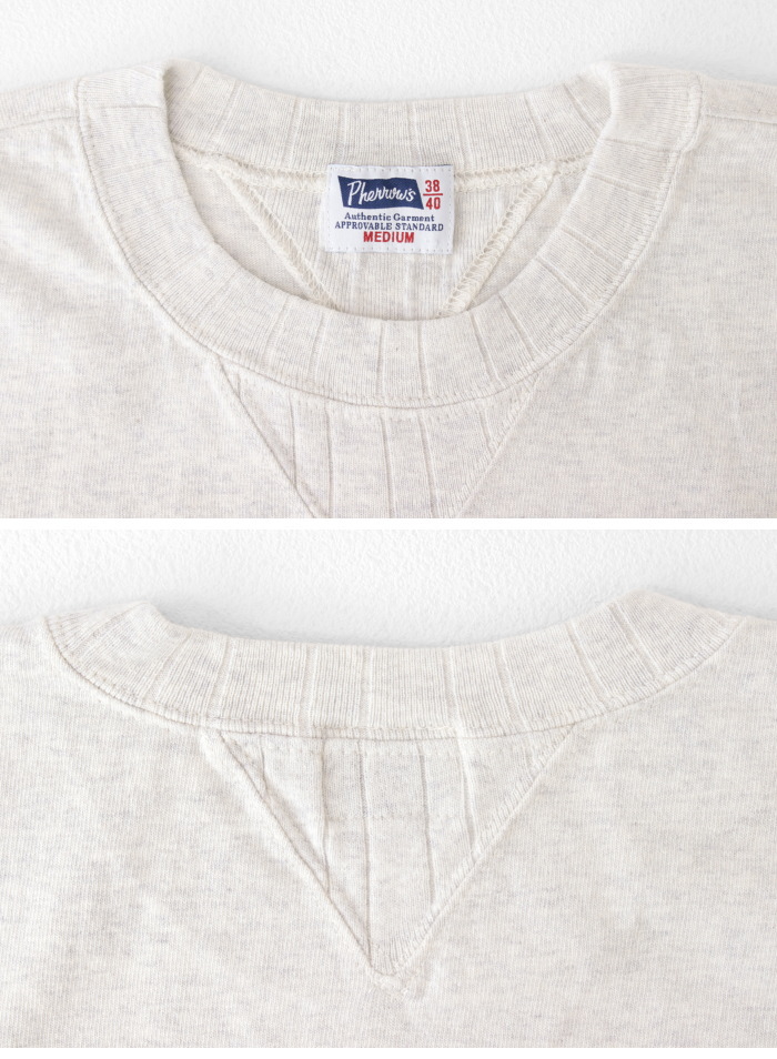 フェローズ PHERROW'S スウェットTシャツ 25W-PVGS メンズ 日本製 長袖 無地 2025秋冬 | Pherrow's | 08