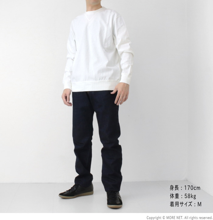 フェローズ PHERROW'S スウェットTシャツ 25W-PVGS メンズ 日本製 長袖 無地 2025秋冬 | Pherrow's | 13