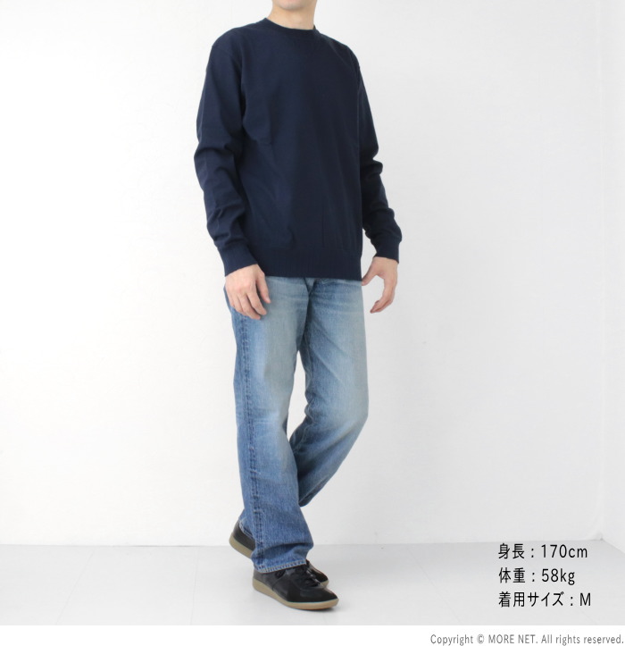 フェローズ PHERROW'S スウェットTシャツ 25W-PVGS メンズ 日本製 長袖 無地 2025秋冬 | Pherrow's | 12