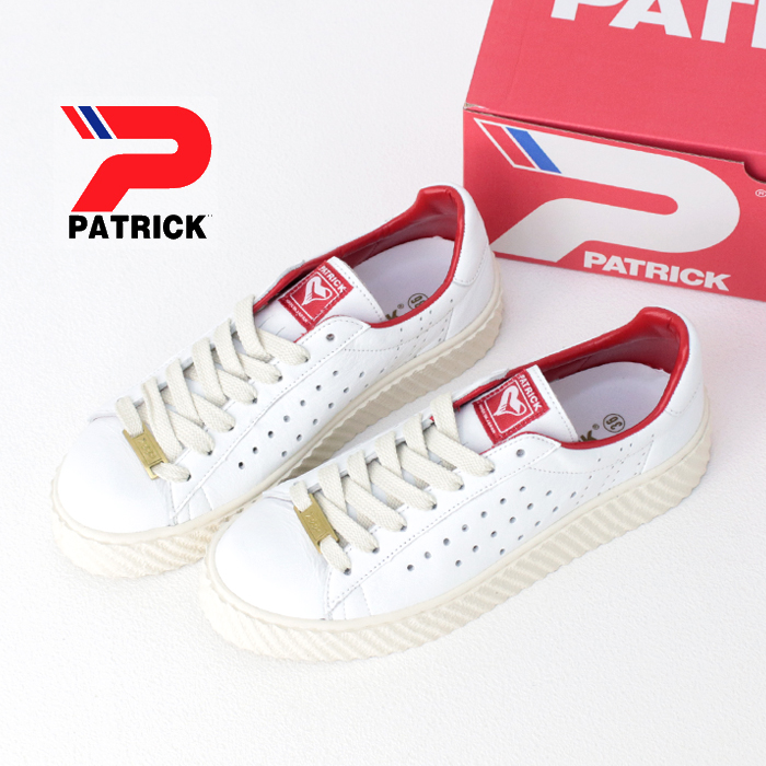 パトリック PATRICK レザースニーカー ケベック・ハート2 QUEBEC-HT2 日本製 靴 本革 厚底 レディース 2025春夏｜モアネット casual select