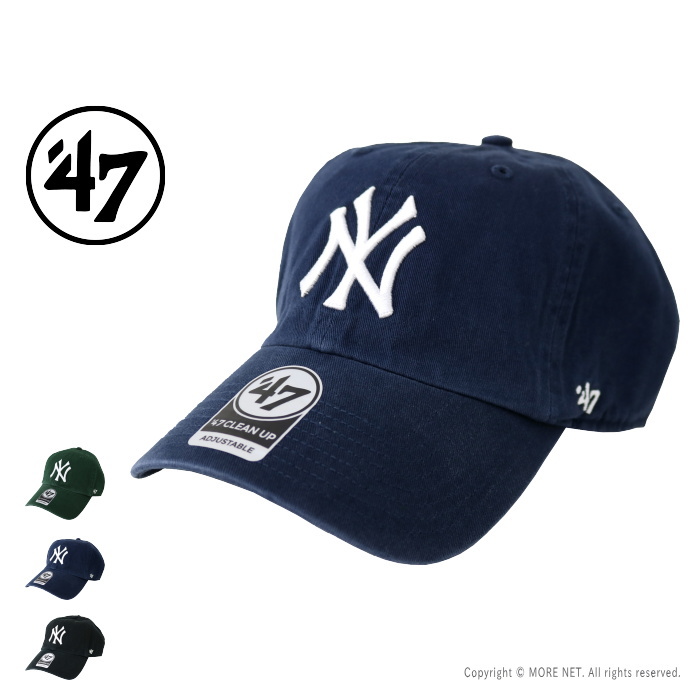 フォーティーセブンブランド 47Brand ヤンキース 定番キャップ CLEAN UP メンズ レディース 帽子 | 47Brand