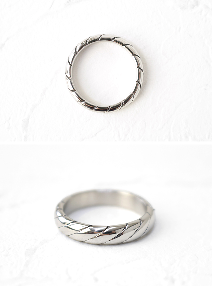 ハリス Harriss サージカルステンレスリング SA-RING8-231 メンズ レディース 指輪 アクセサリー シルバー | Harriss | 04