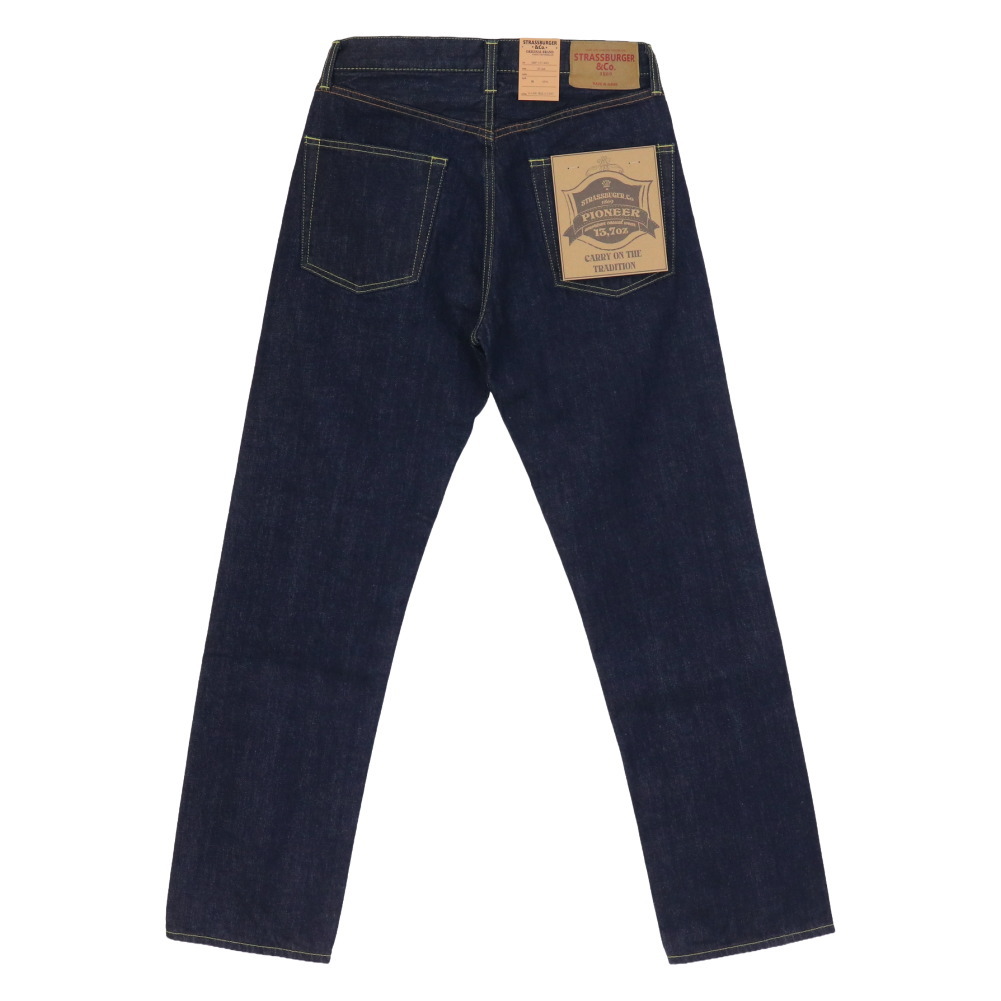 ストラスバーガー STRASSBURGER&Co. PIONEER 13.7ozセルビッチデニム