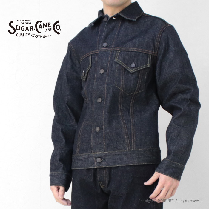 シュガーケーン SUGAR CANE 14.25oz デニムジャケット 1962年モデル SC12962 メンズ 日本製 3rdタイプ Gジャン 2025春夏 | SUGAR CANE | 03