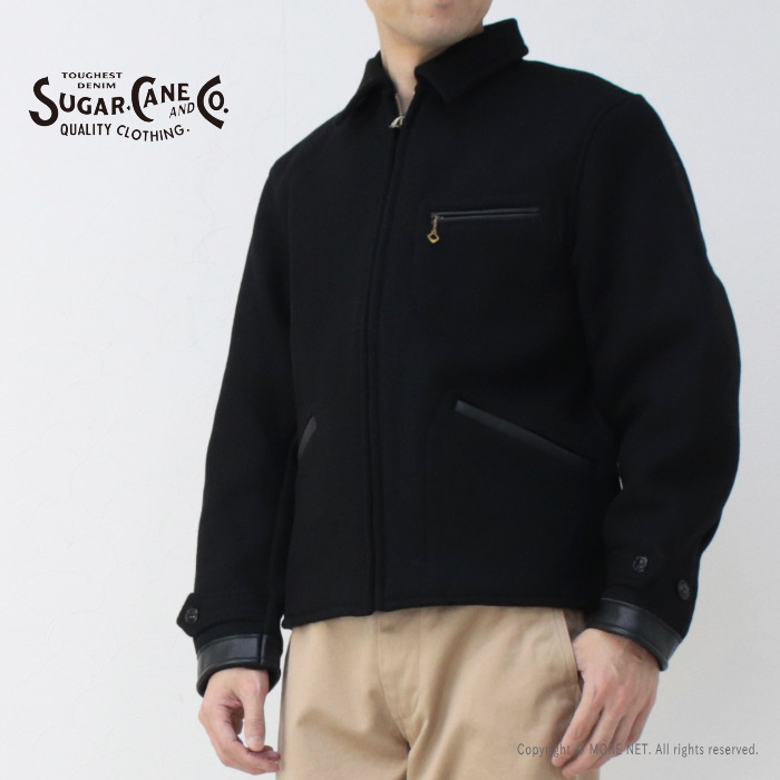 シュガーケーン SUGAR CANE 30ozウールメルトン スポーツジャケット SC15404 メンズ | SUGAR CANE | 01
