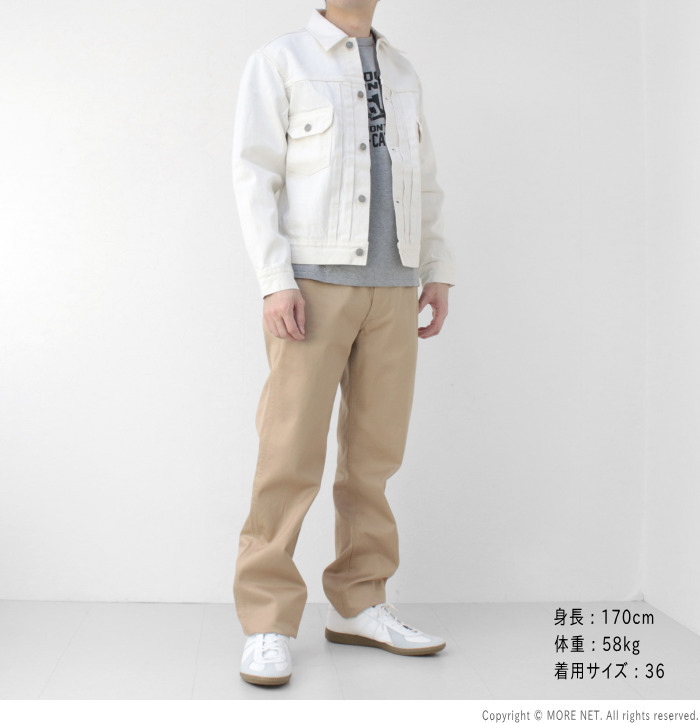 シュガーケーン SUGAR CANE 13ozホワイトデニムジャケット 1953年モデル SC15720 メンズ 日本製 Gジャン 2ndタイプ 2025春夏 | SUGAR CANE | 09