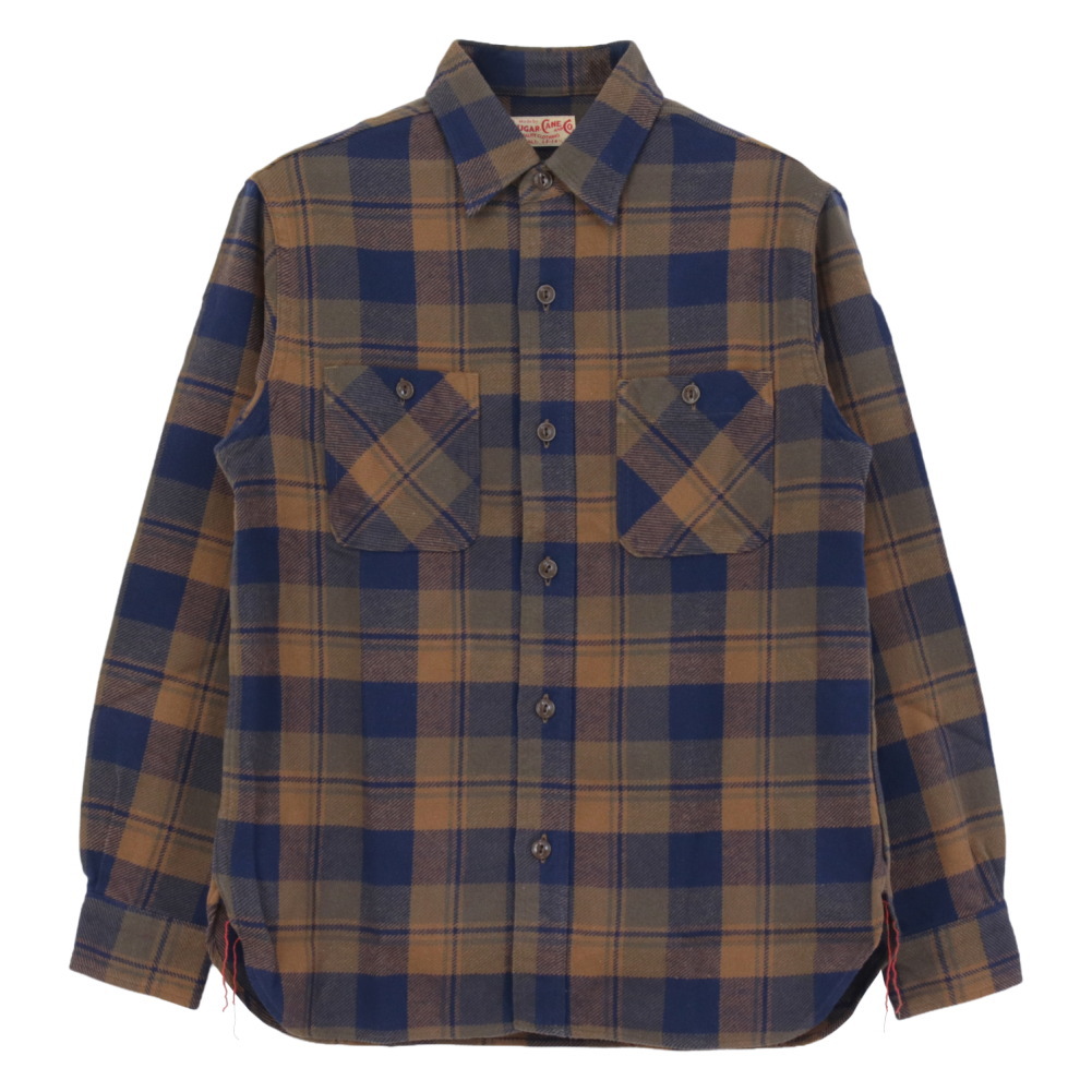 SUGAR CANE シュガーケーン ツイルチェックワークシャツ SC29558