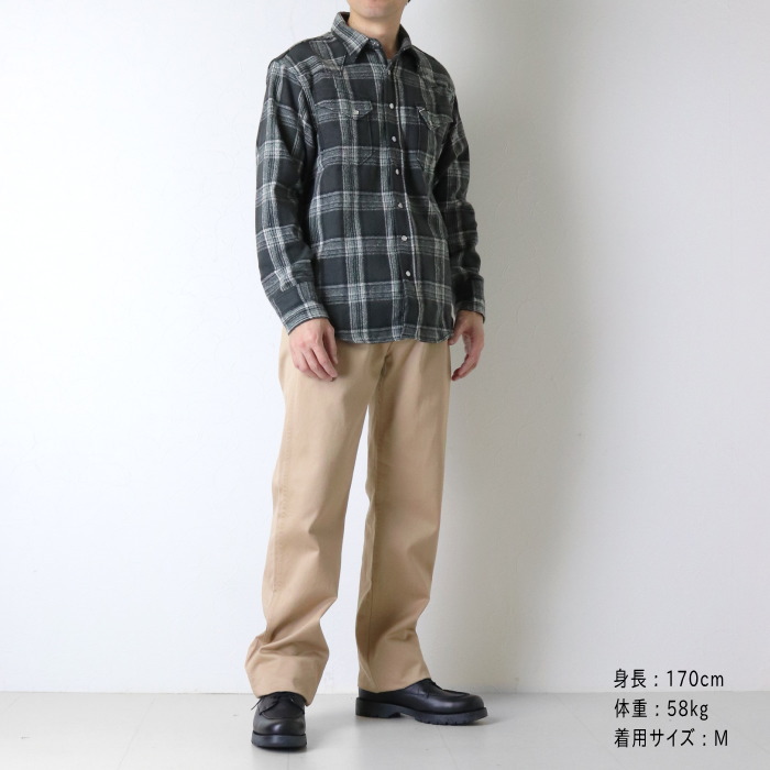 SUGAR CANE シュガーケーン ブラッシュドヘリンボーンチェック