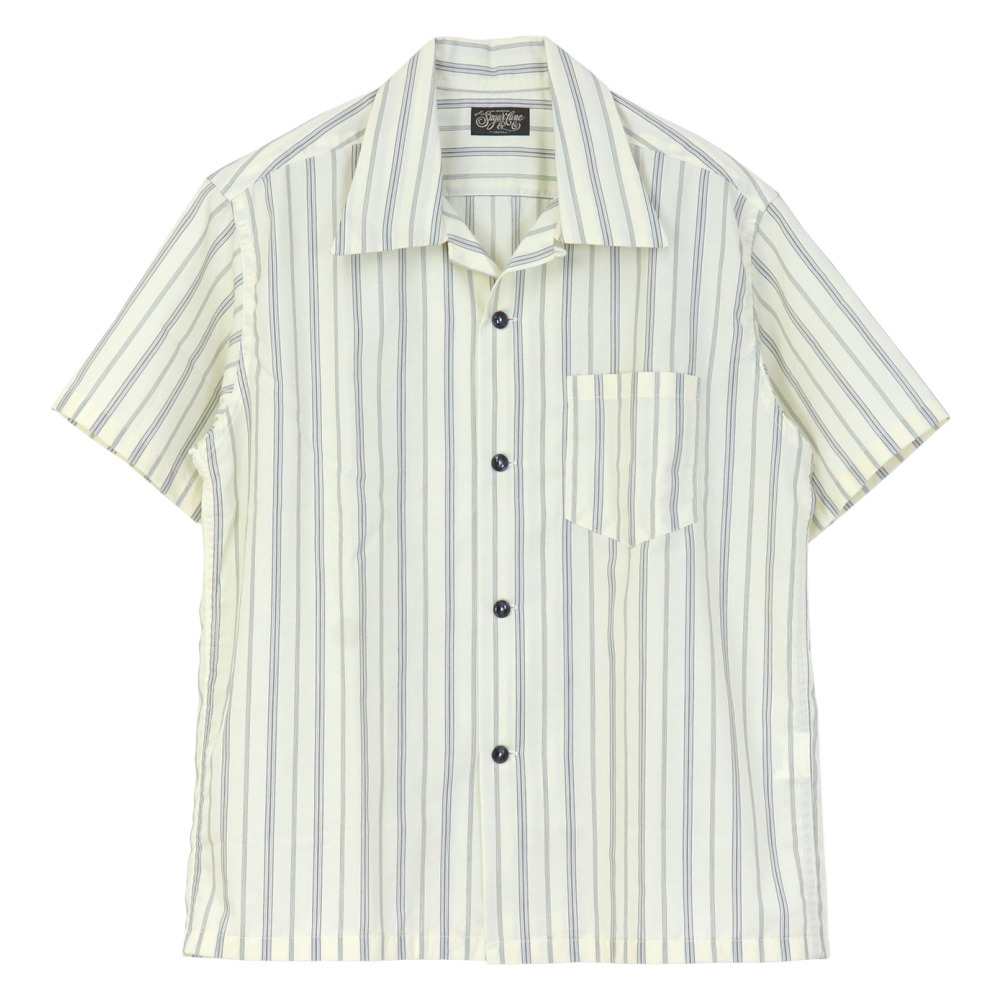 SUGAR CANE シュガーケーン ドビーストライプ オープンシャツ SC39725