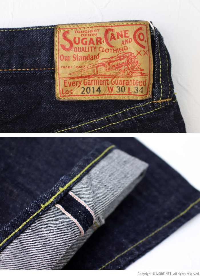 シュガーケーン SUGAR CANE 12oz スリムストレートジーンズ SC42014A メンズ 日本製 1947 MODEL TYPE-III デニムパンツ 2024春夏｜more-net2｜07