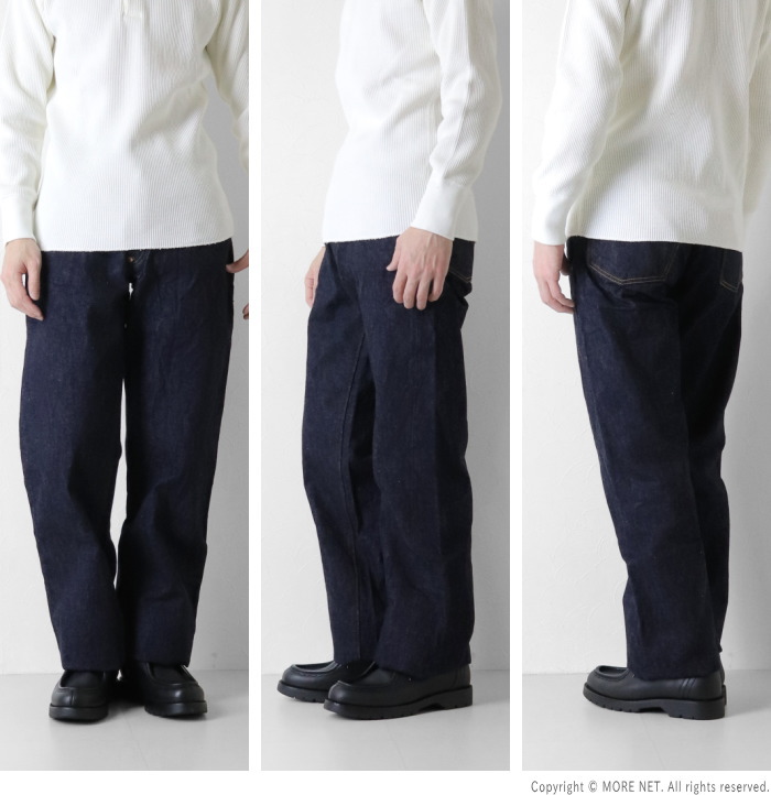 SUGAR CANE シュガーケーン 13ozデニムパンツ ウエストオーバーオール