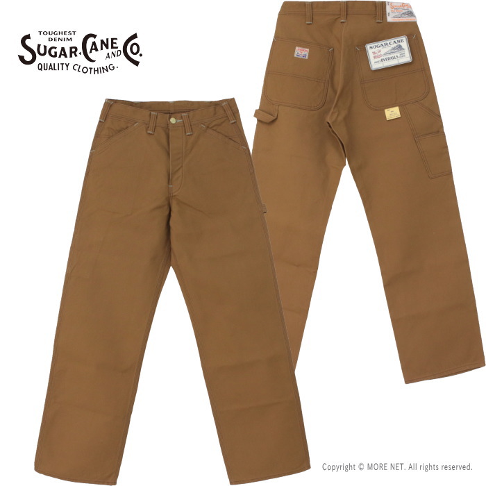 シュガーケーン SUGAR CANE ブラウンダック ワークパンツ SC42497 メンズ 日本製 13オンス | SUGAR CANE