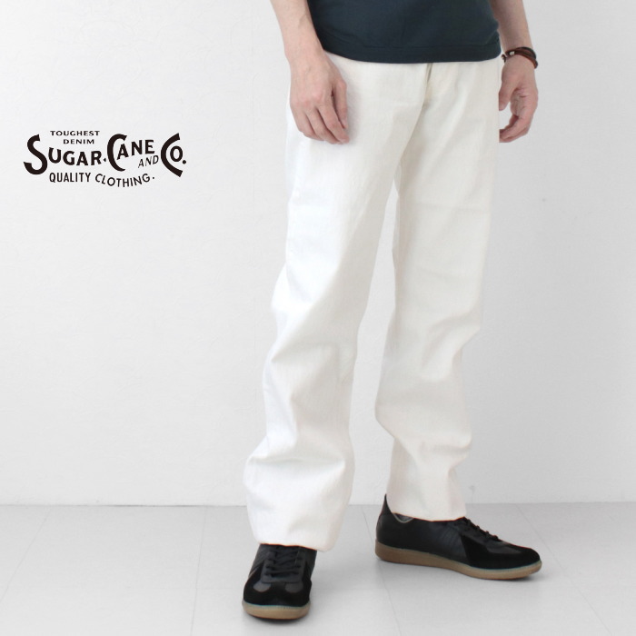 シュガーケーン SUGAR CANE 13オンス ホワイトジーンズ 1947年モデル SC42560 メンズ 日本製 白デニムパンツ 2025春夏 | SUGAR CANE | 03