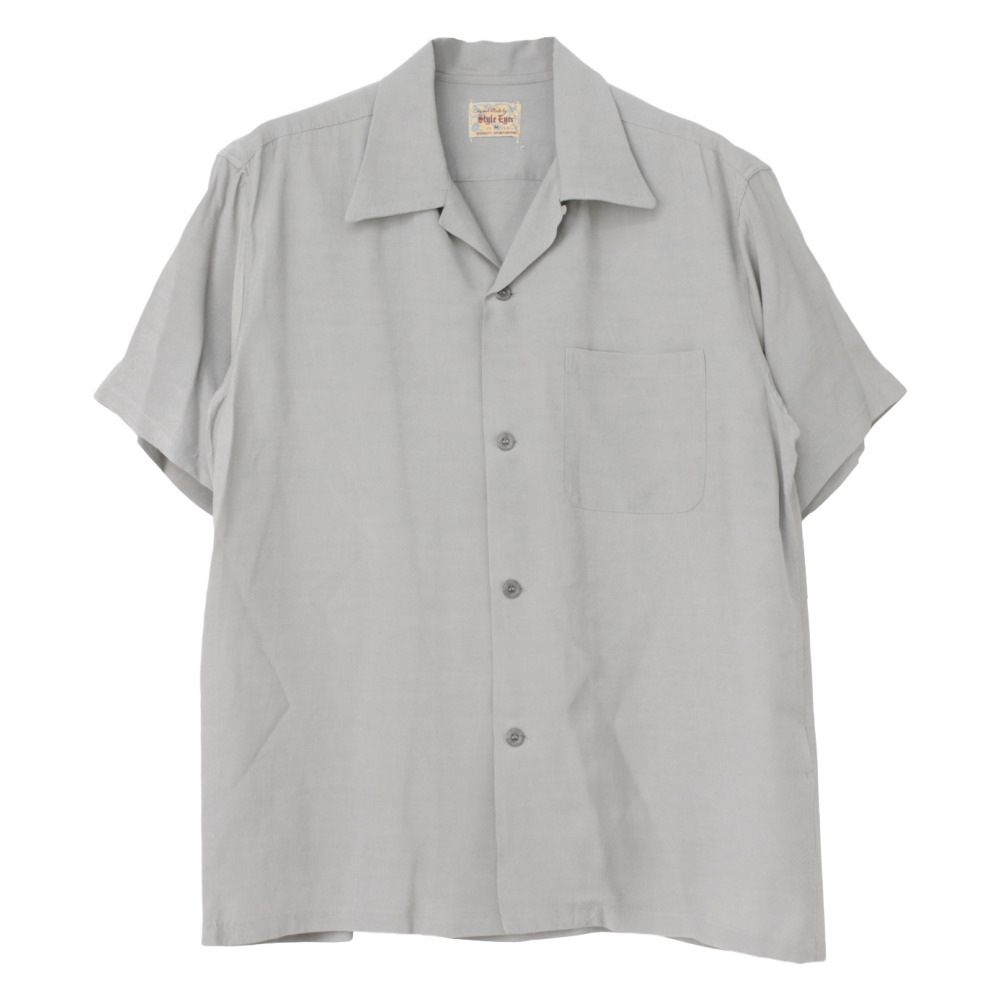 スタイルアイズ STYLE EYES レーヨンプレーンボウリングシャツ SE39455 メンズ 日本製 無地 開襟 アロハ 2025春夏 | STYLE EYES | 10