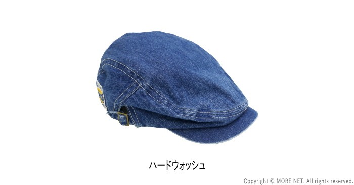フェローズ PHERROW'S デニムハンチングキャップ SHC1 メンズ レディース 日本製 帽子 | Pherrow's | 02