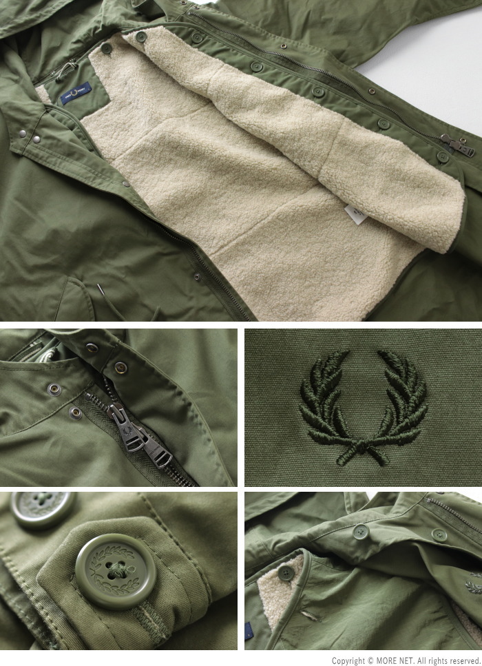 FRED PERRY（フレッドペリー） オーバーサイズ フィッシュテイル