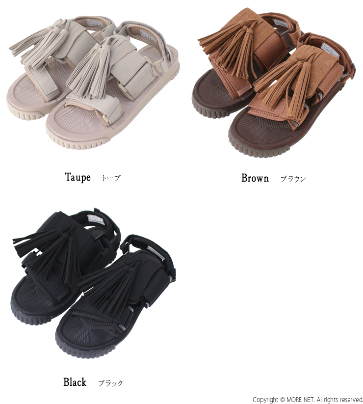 SHAKA シャカ タッセル付きスポーツサンダル WEEKENDER TASSEL