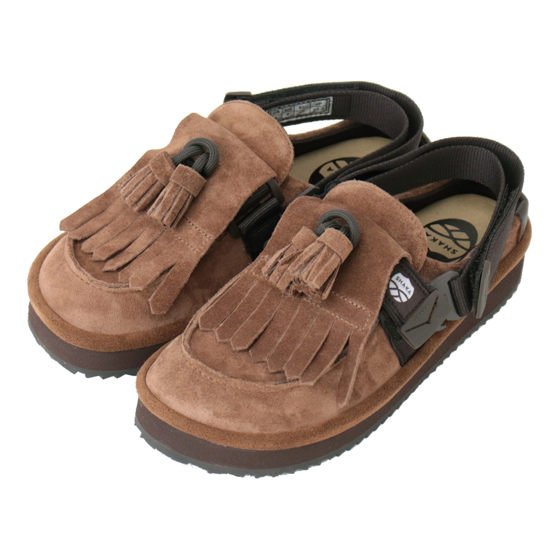 SHAKA（シャカ） キルトタッセルミュールサンダル MOC MULE TASSEL