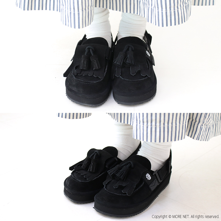SHAKA（シャカ） キルトタッセルミュールサンダル MOC MULE TASSEL