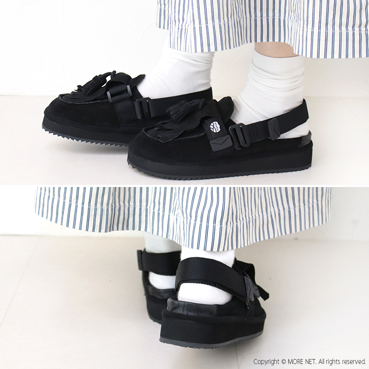 SHAKA（シャカ） キルトタッセルミュールサンダル MOC MULE TASSEL