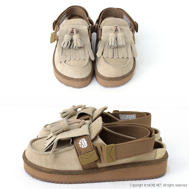 SHAKA（シャカ） キルトタッセルミュールサンダル MOC MULE TASSEL