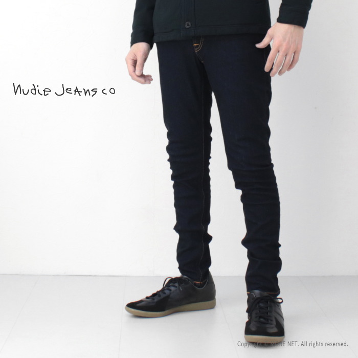 ヌーディージーンズ NUDIE JEANS タイトストレッチジーンズ Skinny Lin スキニーリン Dry Deep Orange メンズ | Nudie Jeans