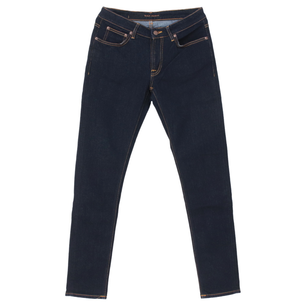 ヌーディージーンズ NUDIE JEANS タイトストレッチジーンズ Skinny Lin スキニーリン Dry Deep Orange メンズ | Nudie Jeans | 06