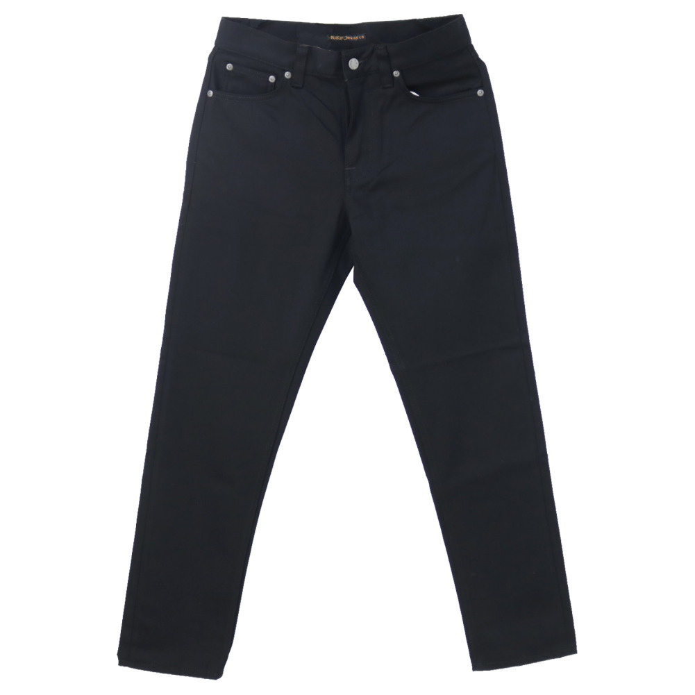 ヌーディージーンズ NUDIE JEANS レギュラーフィット STEADY EDDIE II [DRY EVERBLACK] 55161-1338 メンズ イタリア製 ブラック | Nudie Jeans | 01