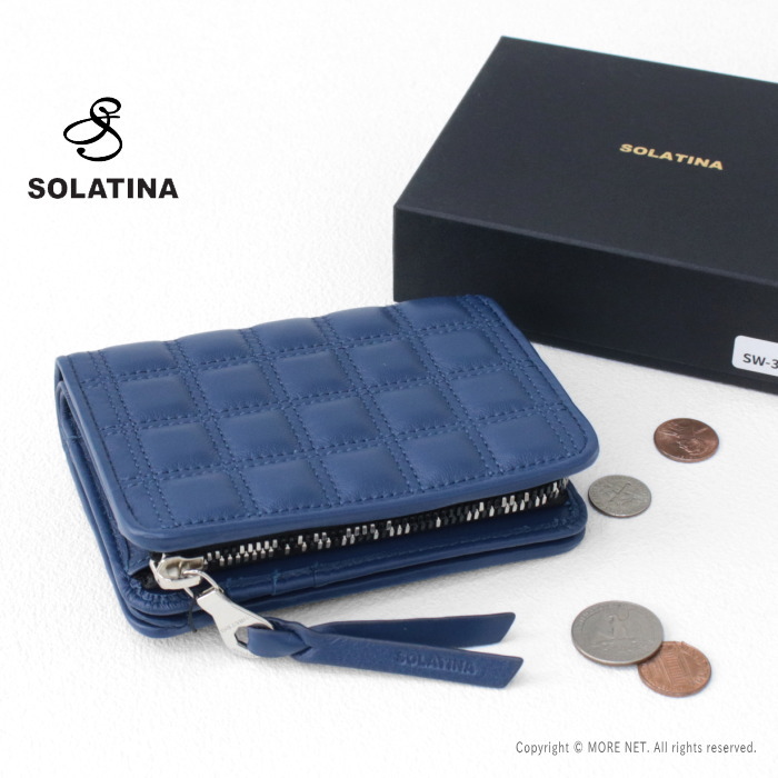 ソラチナ SOLATINA シープレザーキルティングミドルウォレット SW-39116 メンズ レディース 財布 本革 2025春夏 | SOLATINA | 03