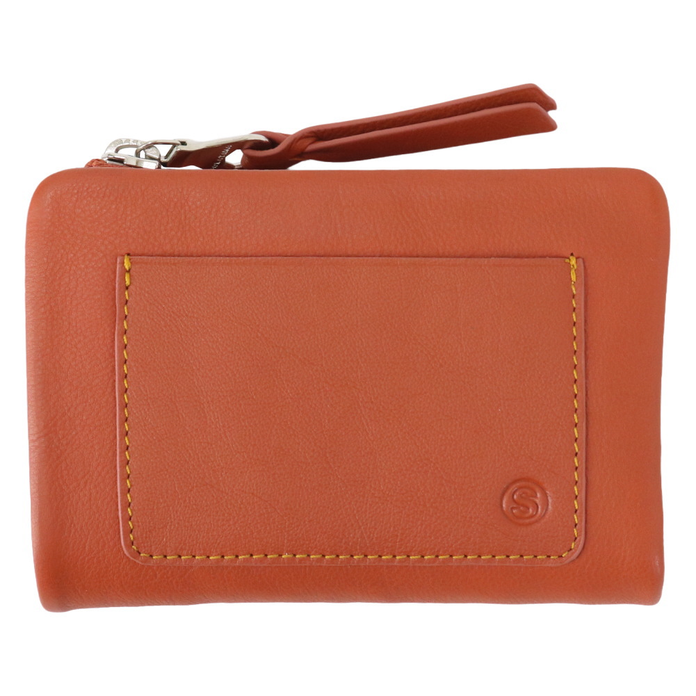 SOLATINA（ソラチナ） カーフレザー2つ折りミドルウォレット SW-60101