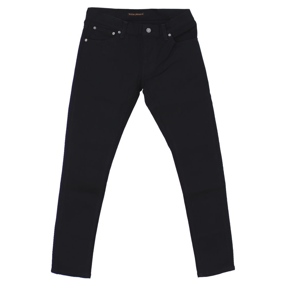 ヌーディージーンズ NUDIE JEANS タイトフィット TIGHT TERRY タイトテリー EVERBLACK メンズ ブラック | Nudie Jeans | 06