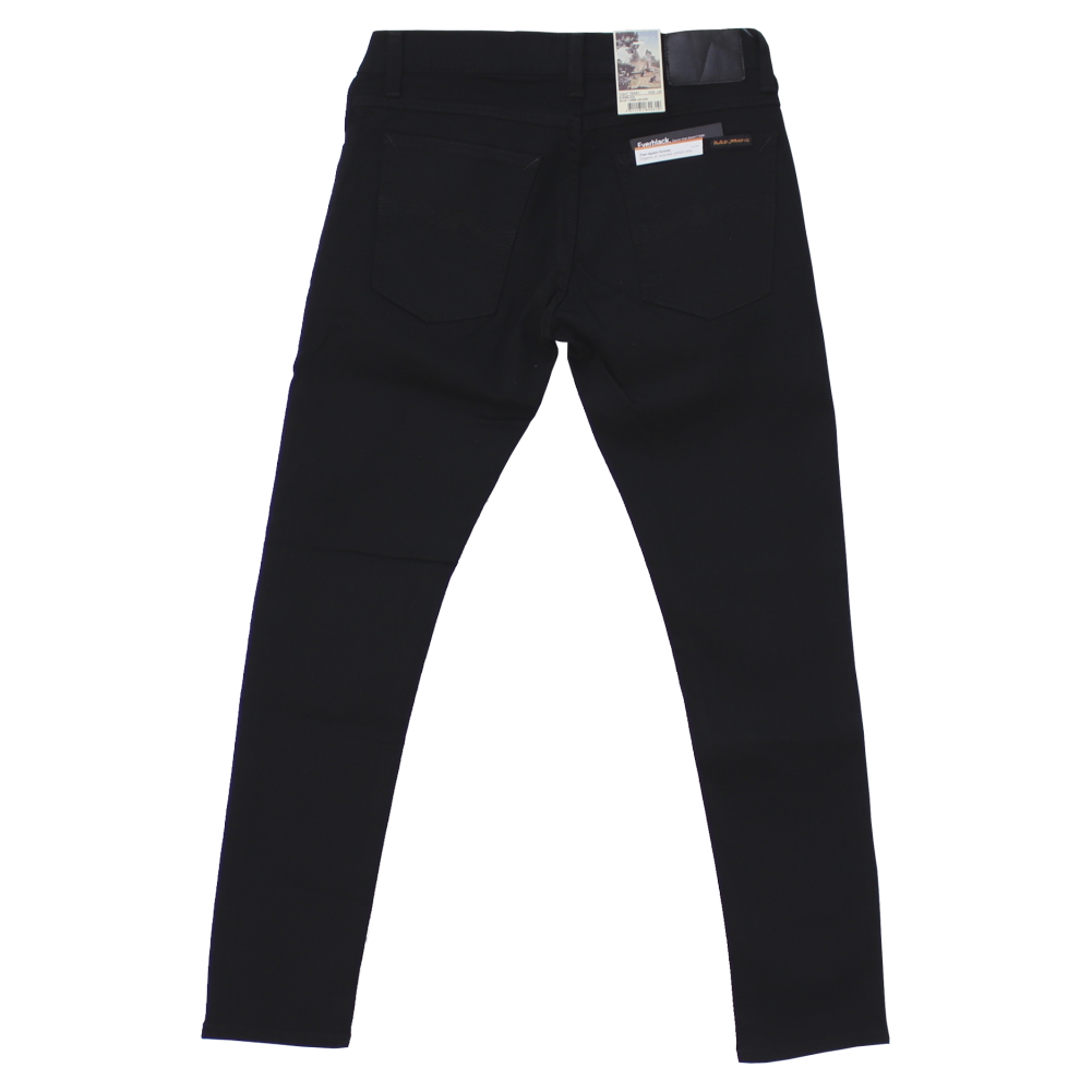 ヌーディージーンズ NUDIE JEANS タイトフィット TIGHT TERRY タイトテリー EVERBLACK メンズ ブラック | Nudie Jeans | 07