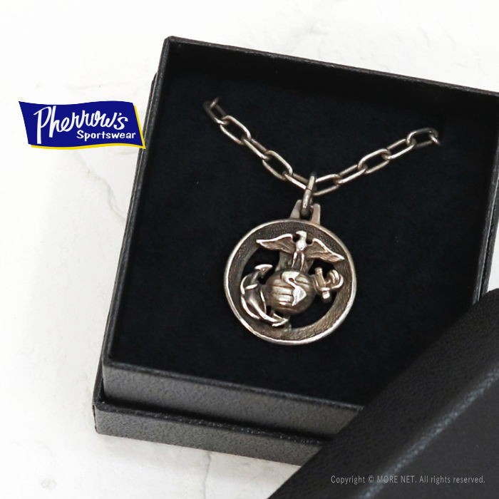 Pherrow's フェローズ PHERROW'S ミリタリーネックレス U.S.M.C