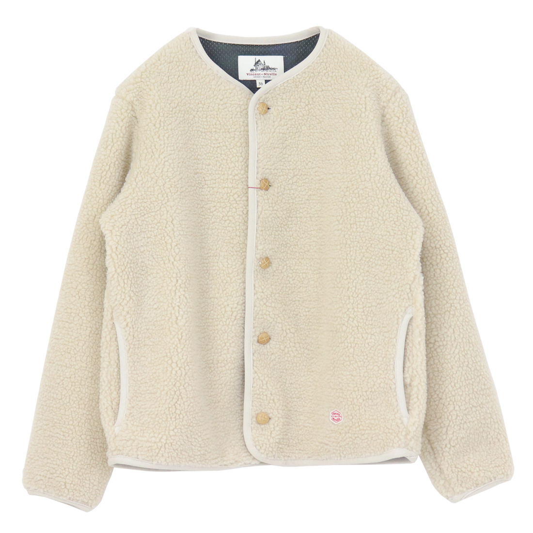 VINCENT ET MIREILLE（ヴァンソン エ ミレイユ） ボアカーディガン